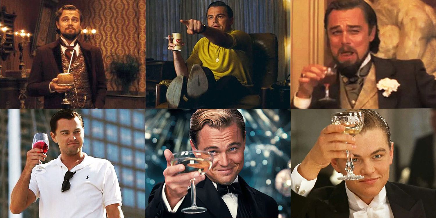 All Leonardo DiCaprio Drinking meme templates