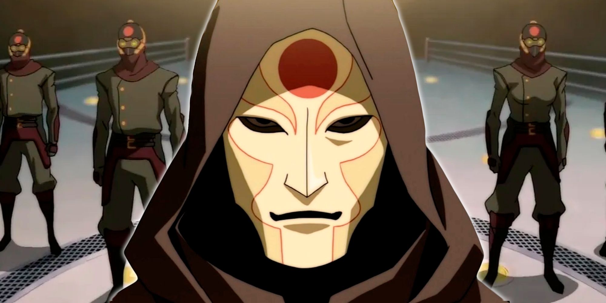 Amon is the main villian of season 1 of The Legend of Korra and the leader of the Equalists