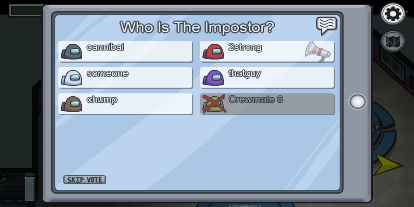 Among Us Vote Impostor