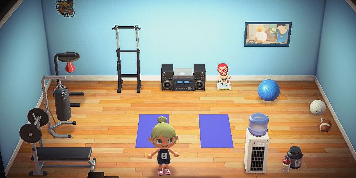 Gym Inspired Design Ideas & Tips in Animal Crossing: New Horizons