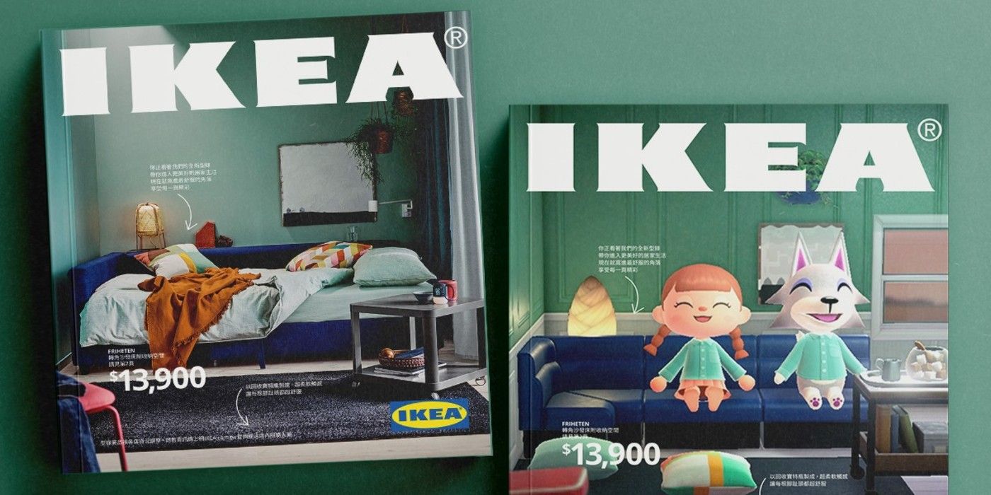 IKEA furniture catalog in Animal Crossing New Horizons