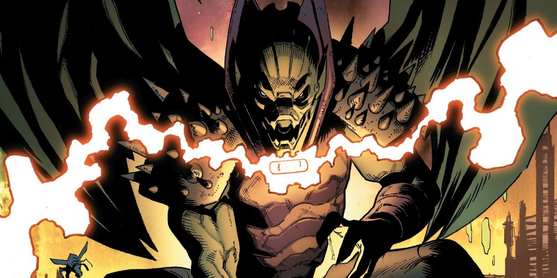 Annihilus uses his powers in Marvel Comics.