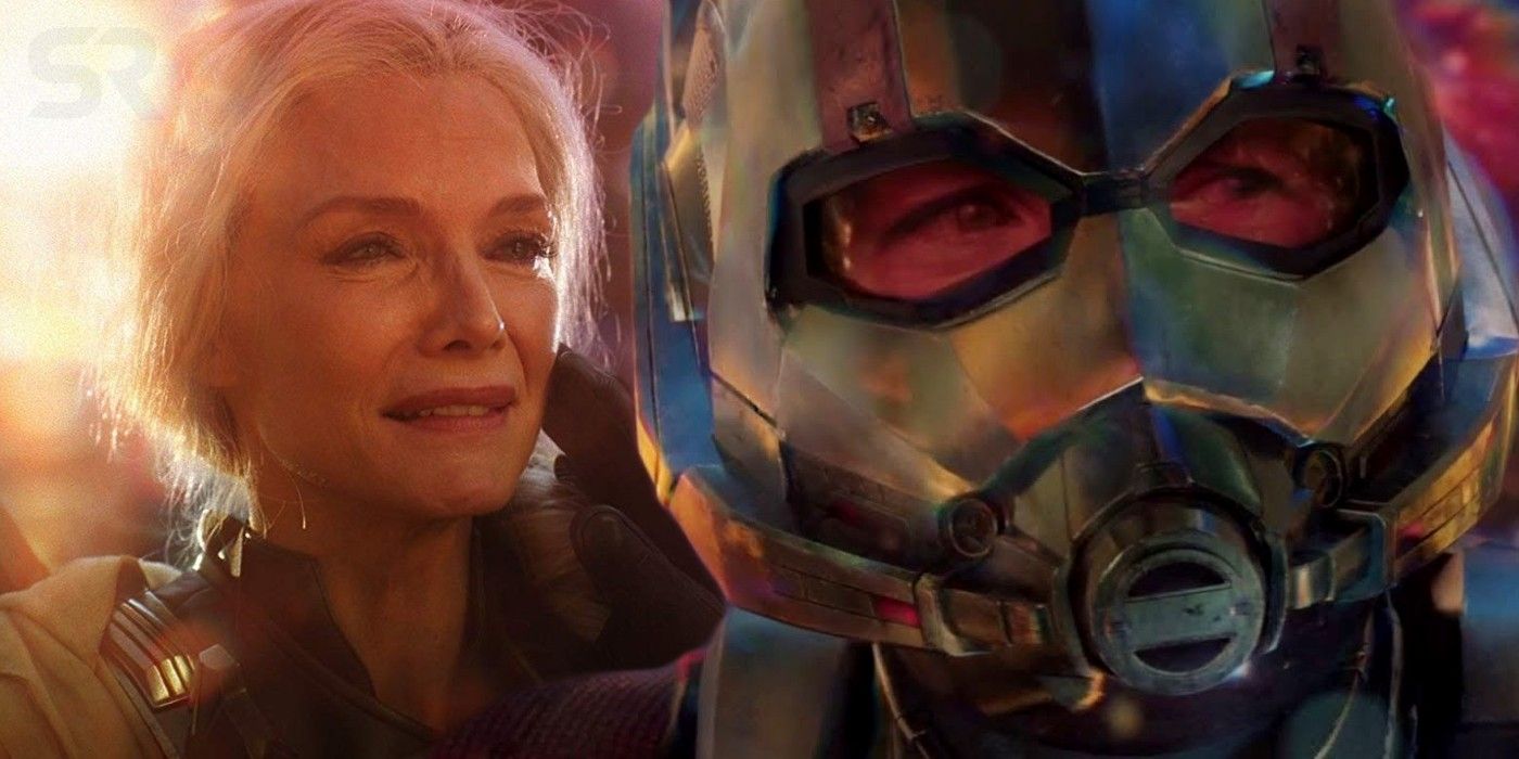Ant-Man and the Wasp Paul Rudd as Scott Lang and Michelle Pfeiffer as Janet van Dyne in Quantum Realm