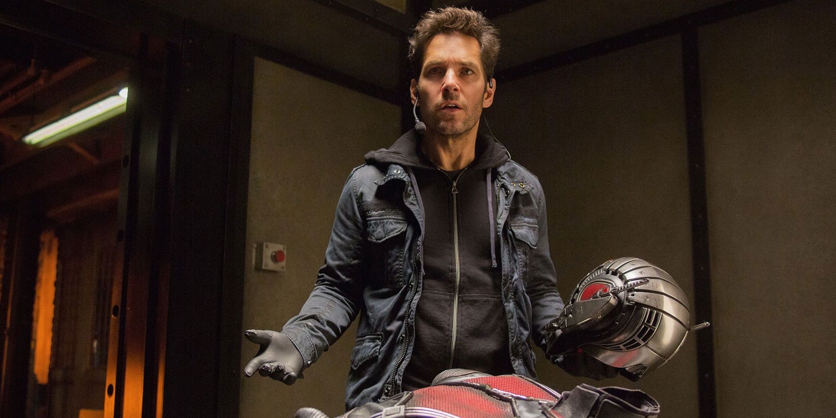 Scott Lang finds the Ant-Man suit