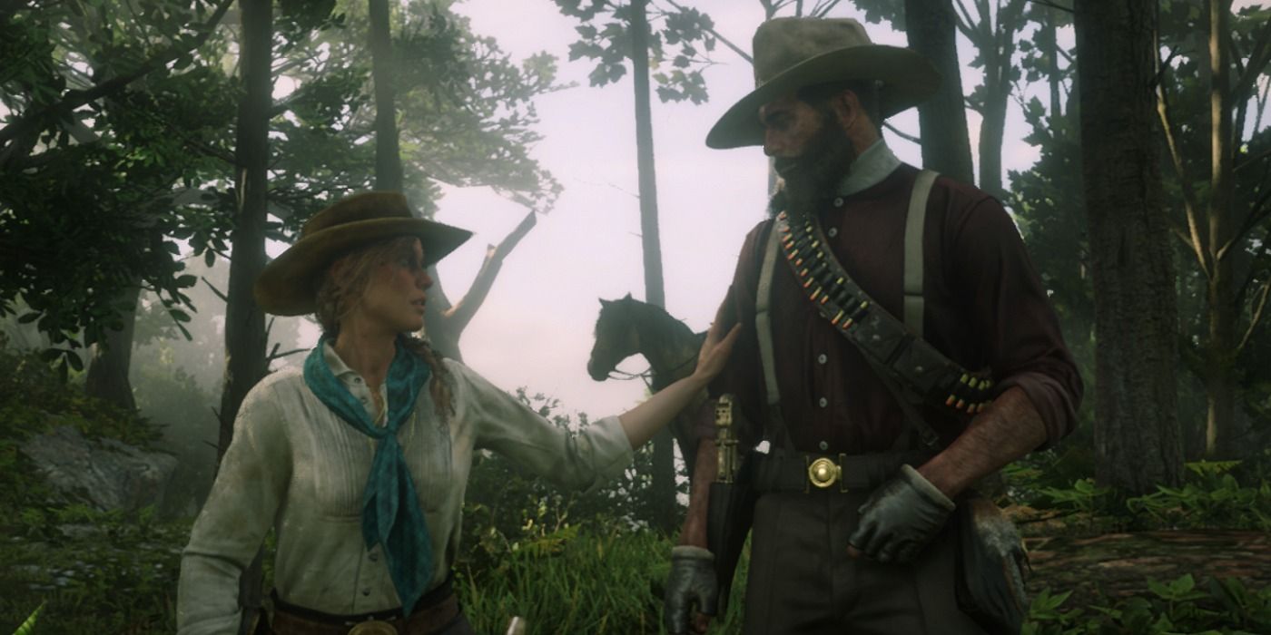 Athur and Sadie talk about the future of the gang and of outlaws in Red Dead Redemption 2