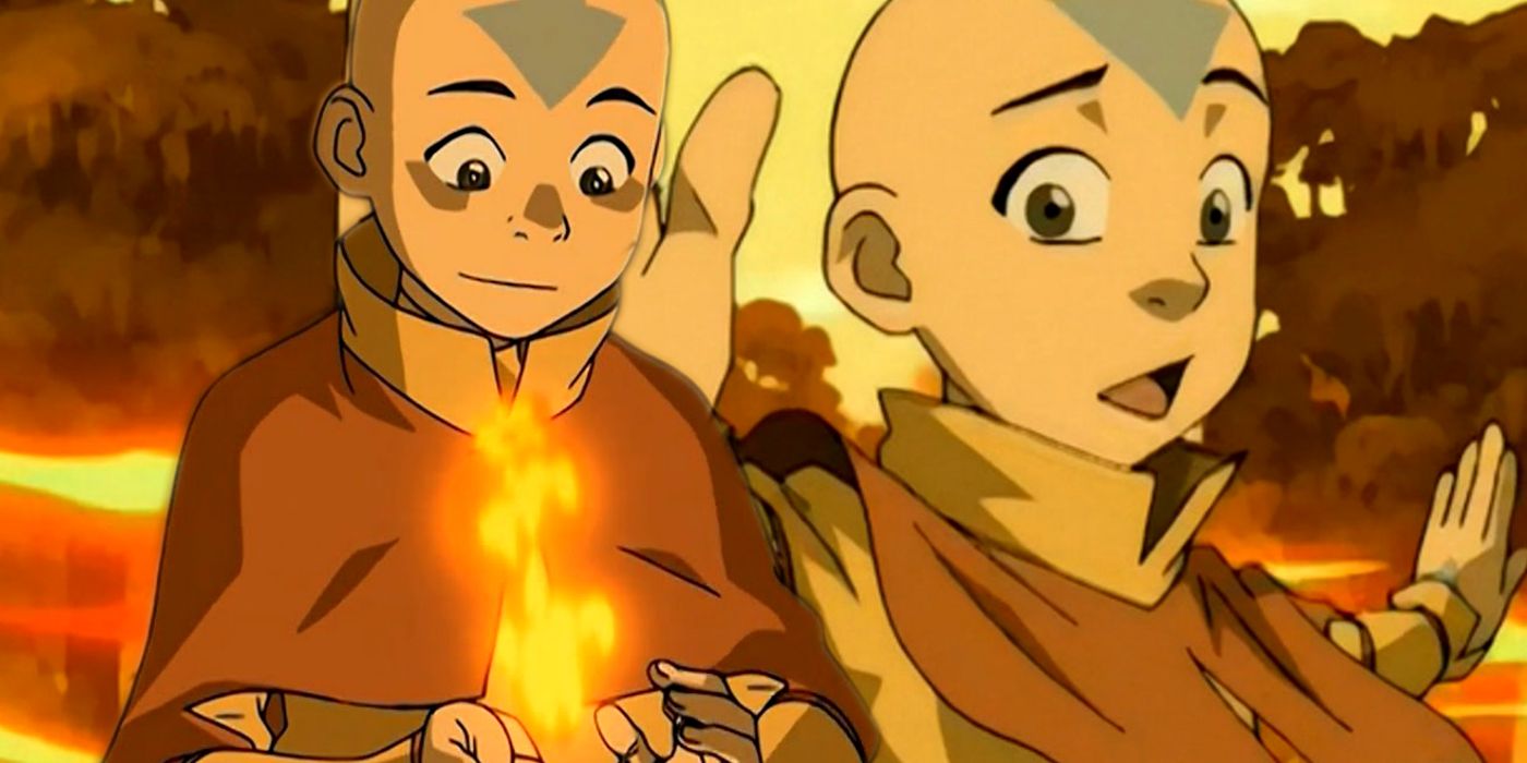 Avatar The Last Airbender Aang Firebending