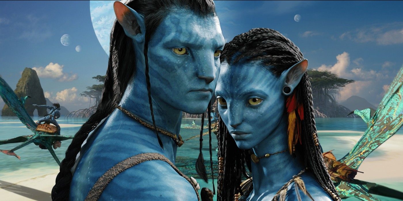 Avatar characters and Avatar 2 concept art