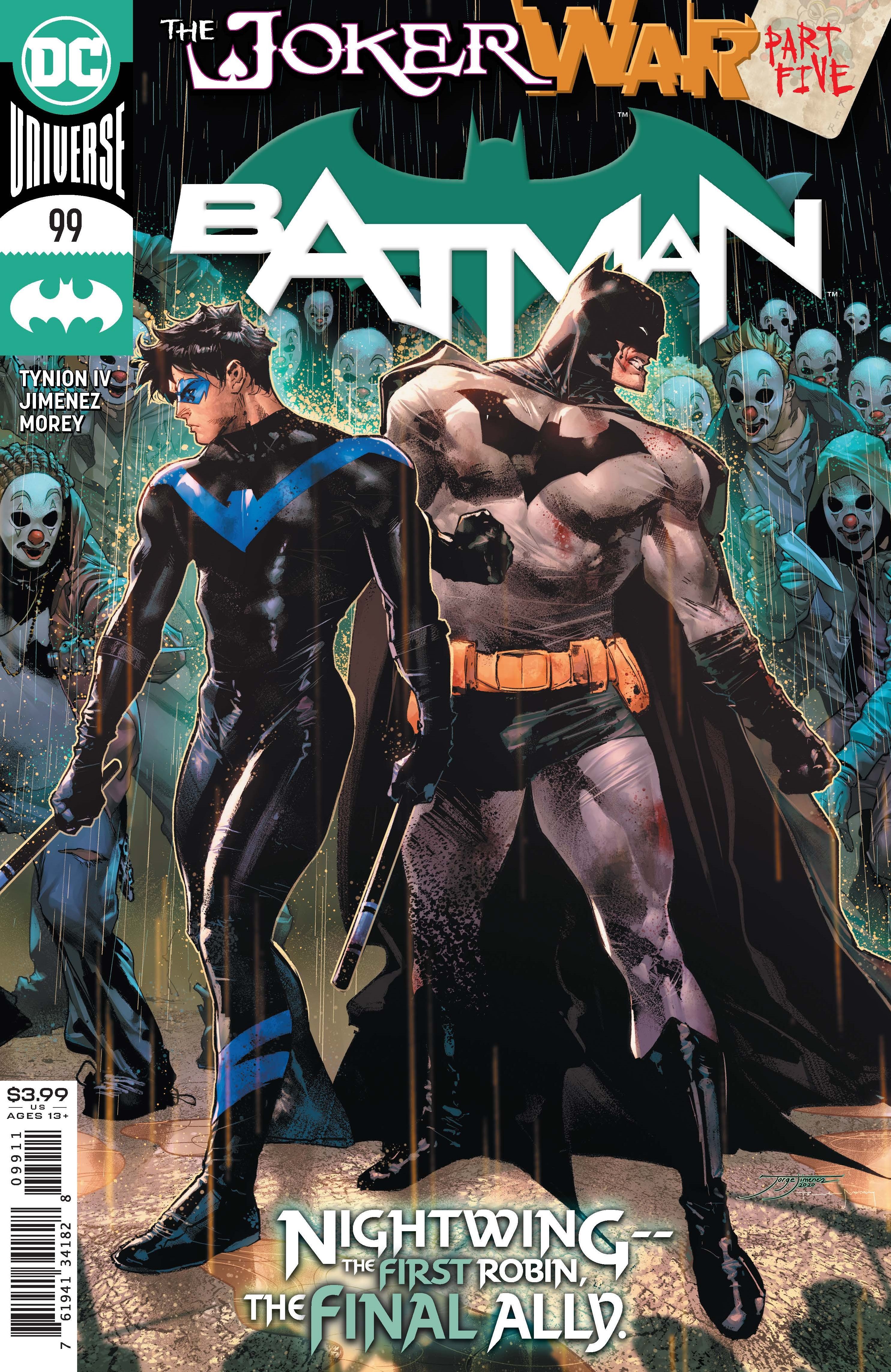Batman joker war 5 cover