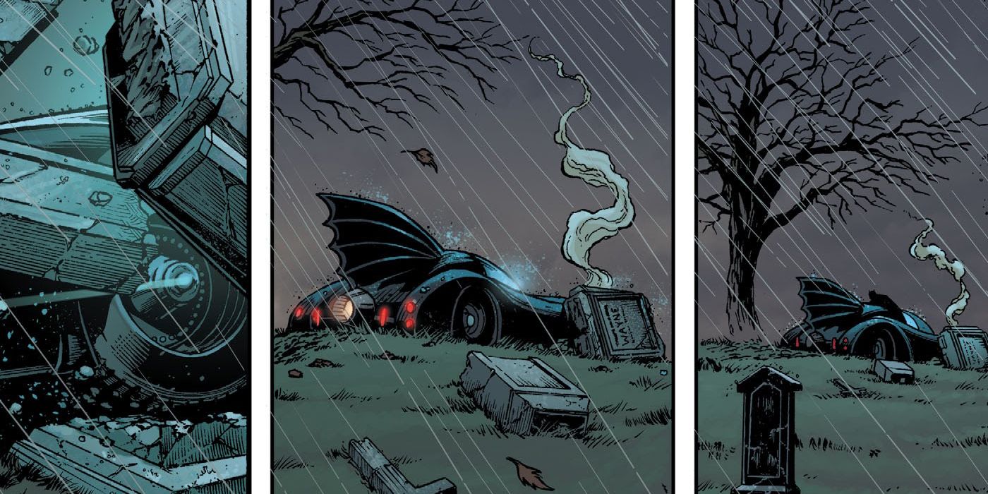 Batman Bruce Wayne Batmobile Graves
