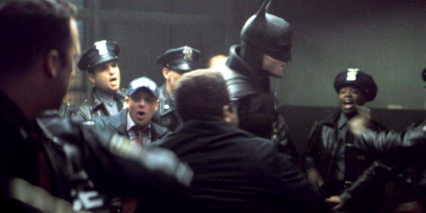 Batman Fights Cops