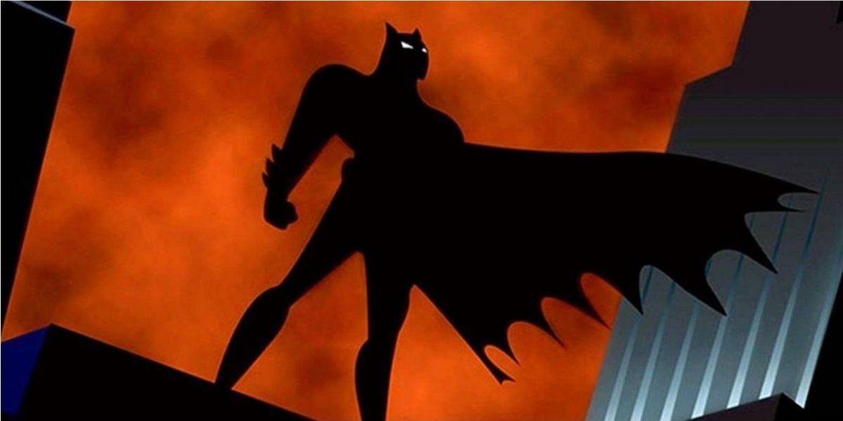 Batman the Animated Series silhouette