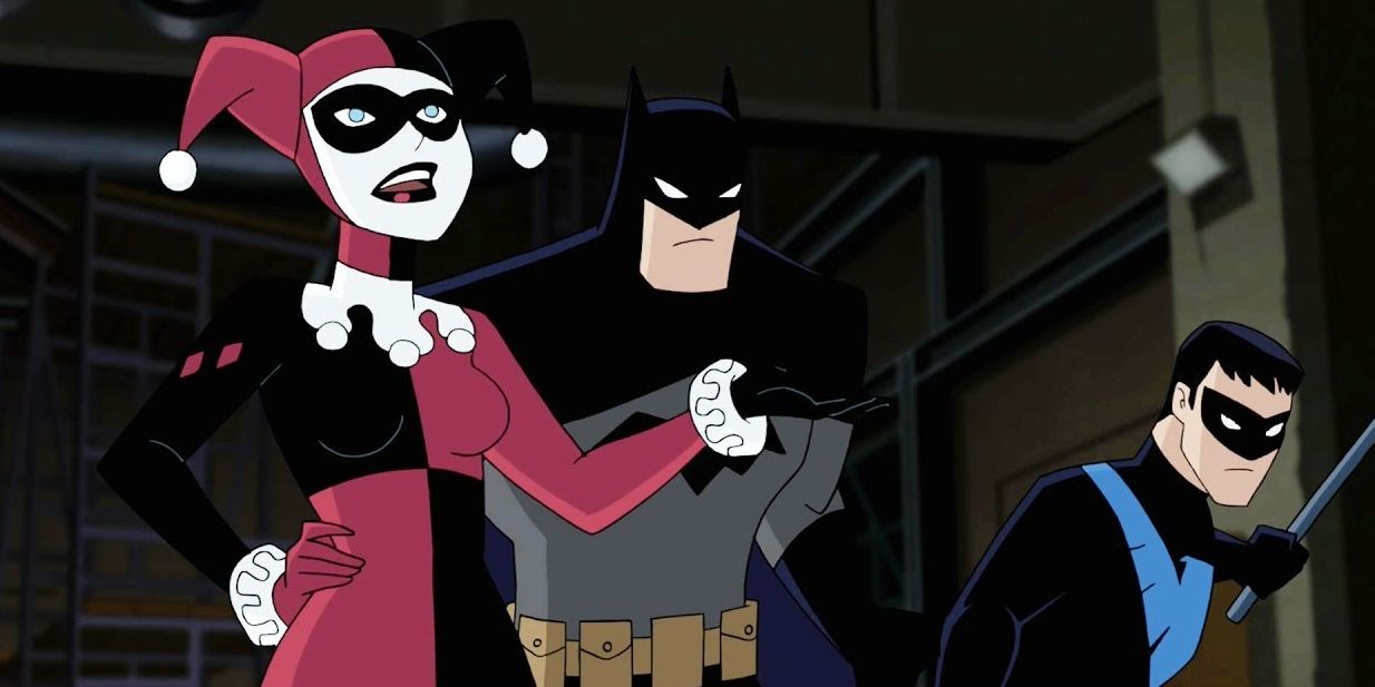 Batman and Harley Quinn Cropped