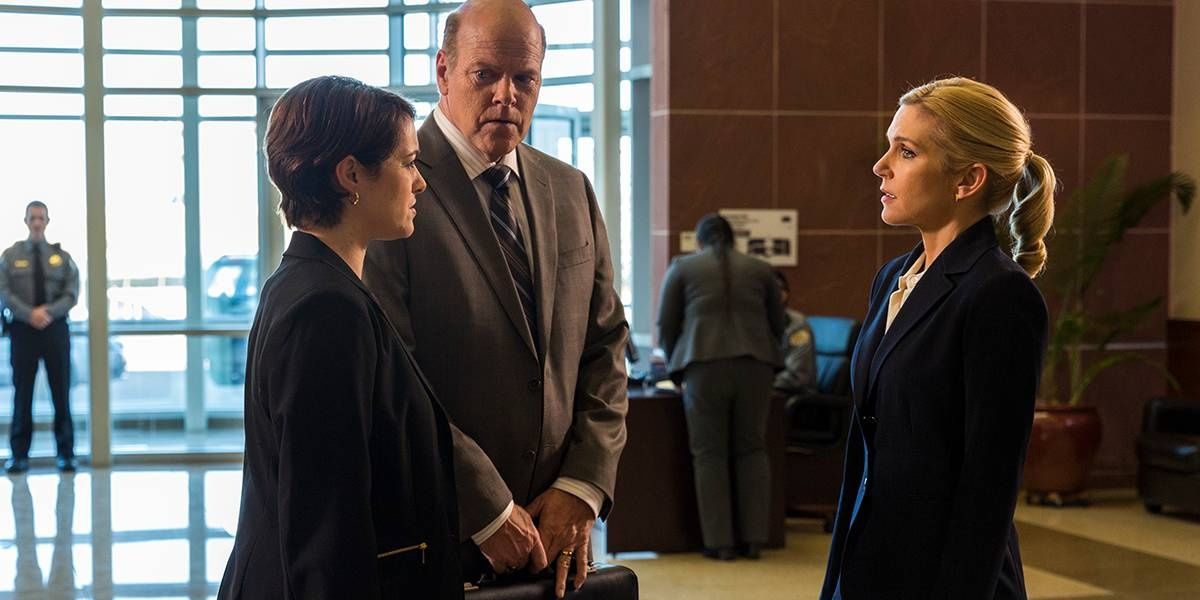 Kim talking to Mesa Verde clients in Better Call Saul