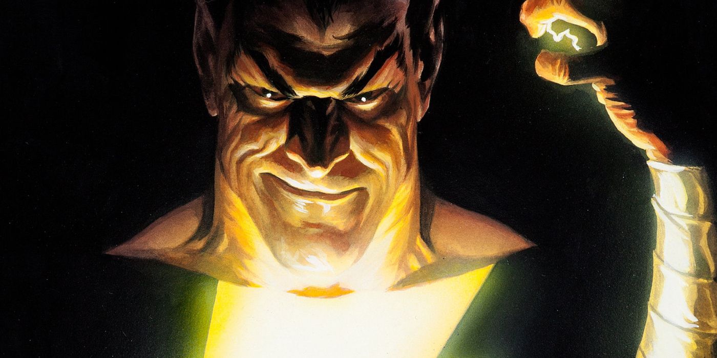 Black Adam Comic Art by Alex Ross