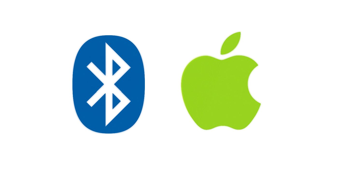 Bluetooth and Apple logos