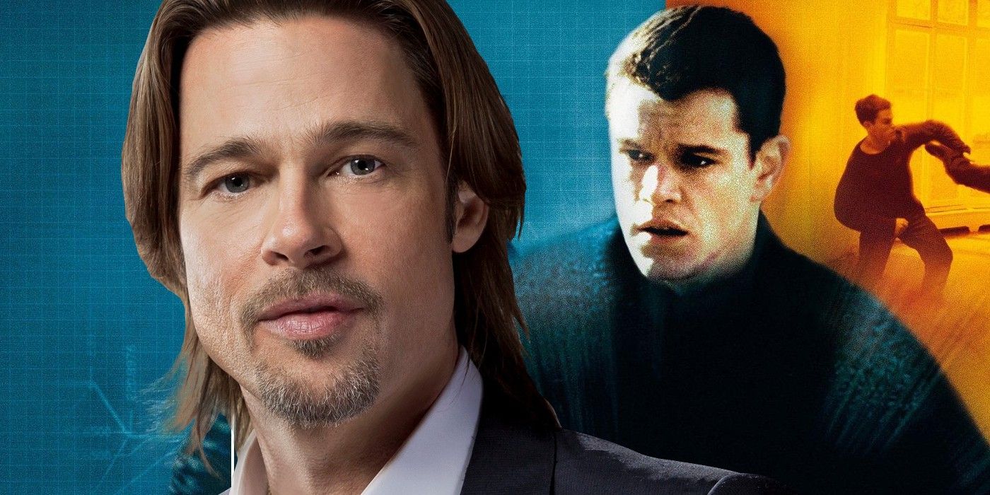 Brad Pitt and Bourne Identity Matt Damon