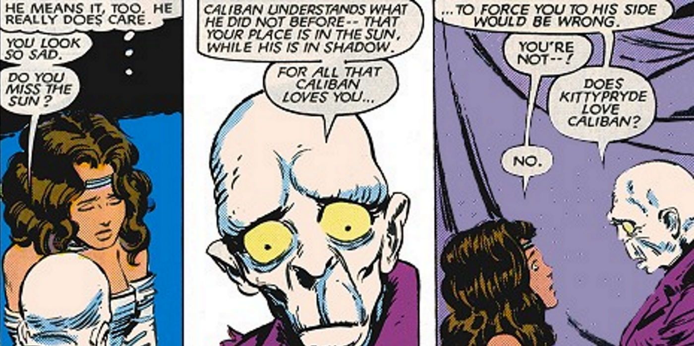 Caliban and Kitty Marriage