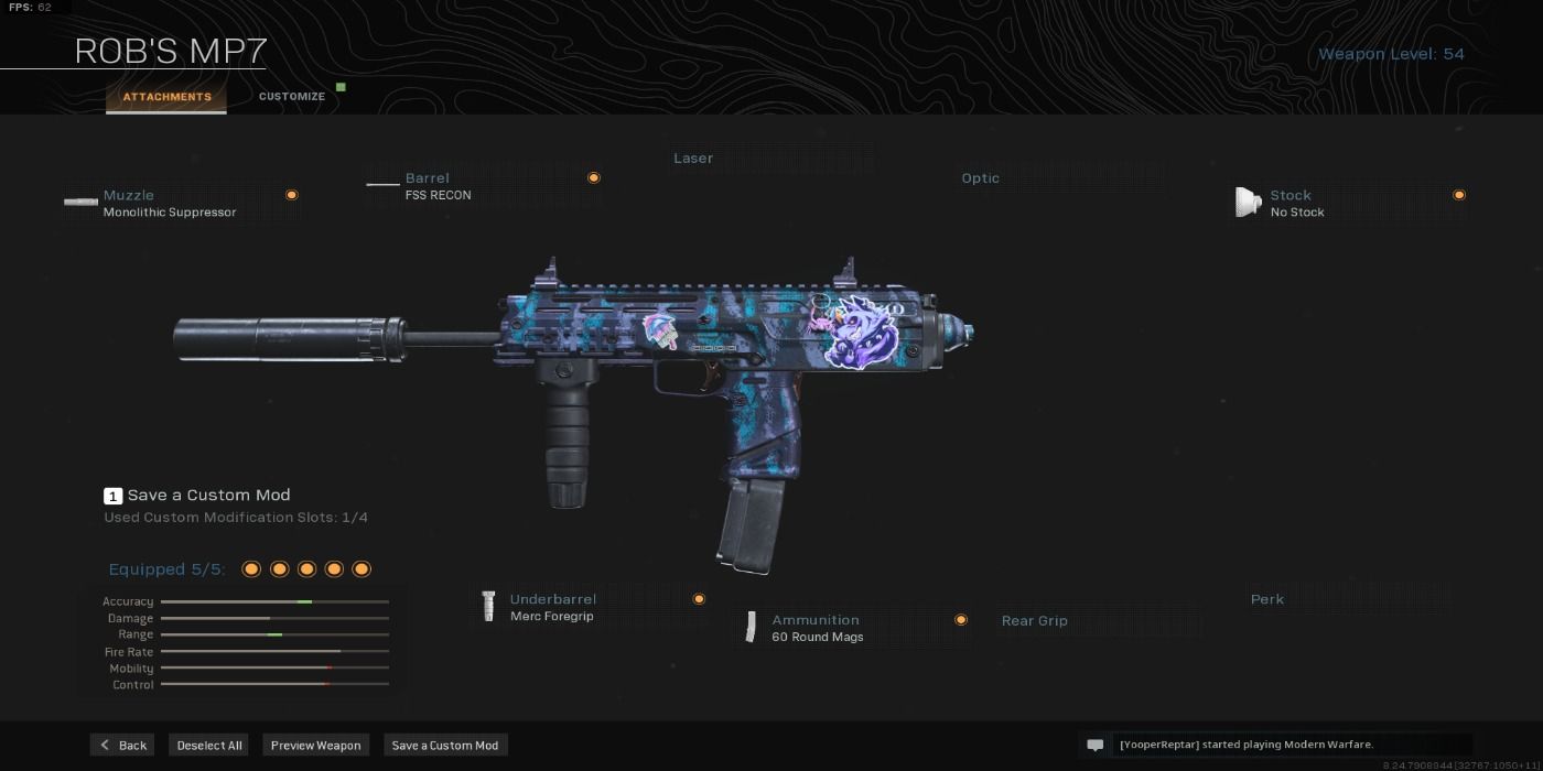 Call of Duty Warzone MP7