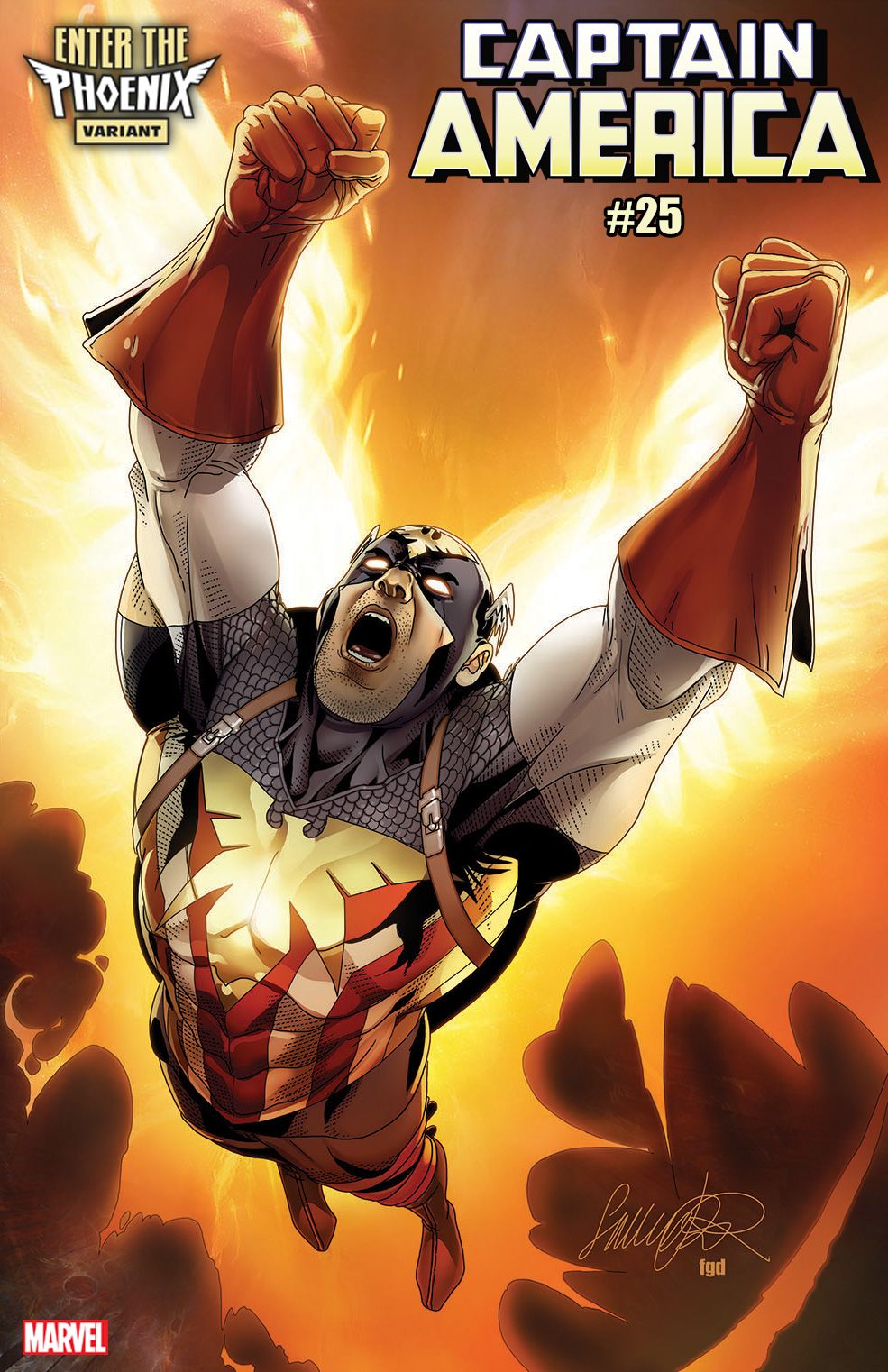 Captain America Phoenix Variant