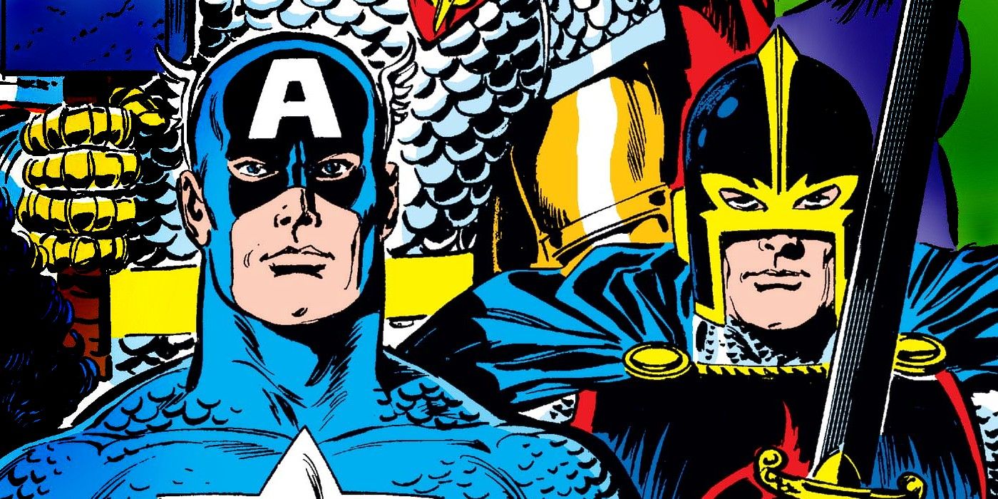 Captain America and the Black Knight