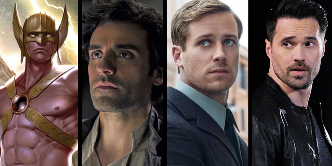 Casting Justice-Society Hawkman Oscar Isaac Armie Hammer Brett Dalton