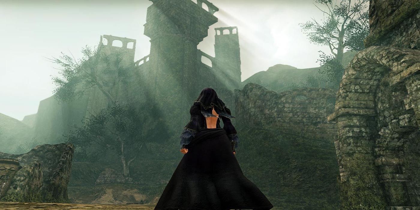 The Shaded Woods seen in Dark Souls II