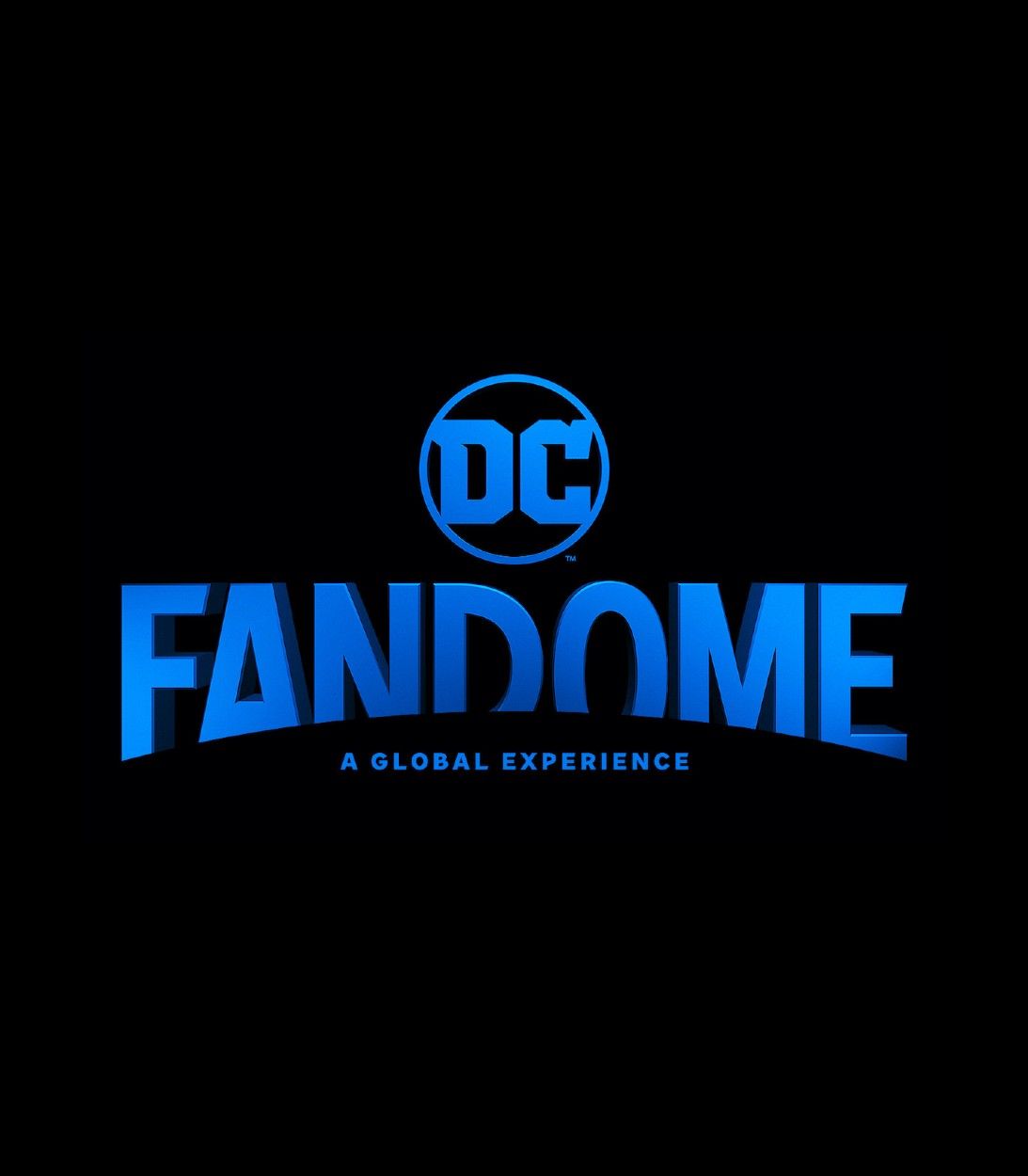 DC FanDome Logo Vertical