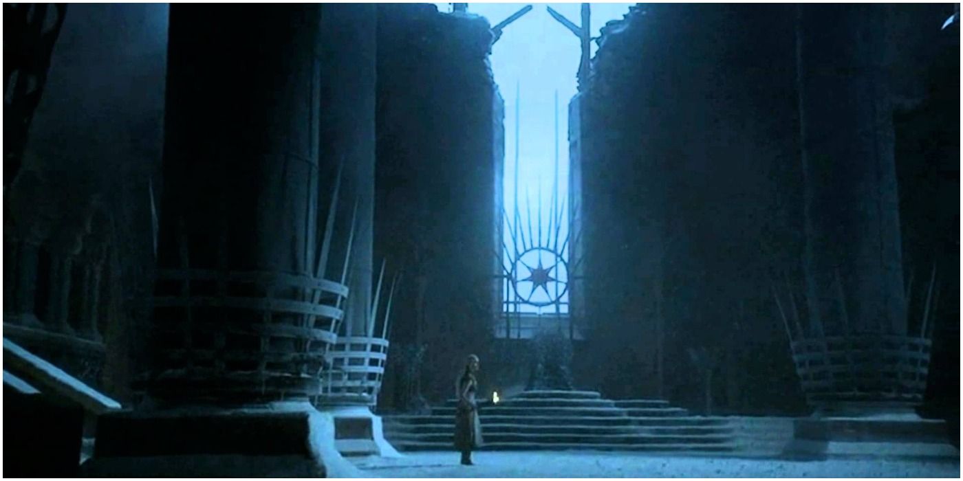 Daenerys' vision in the House of the Undying on Game of Thrones