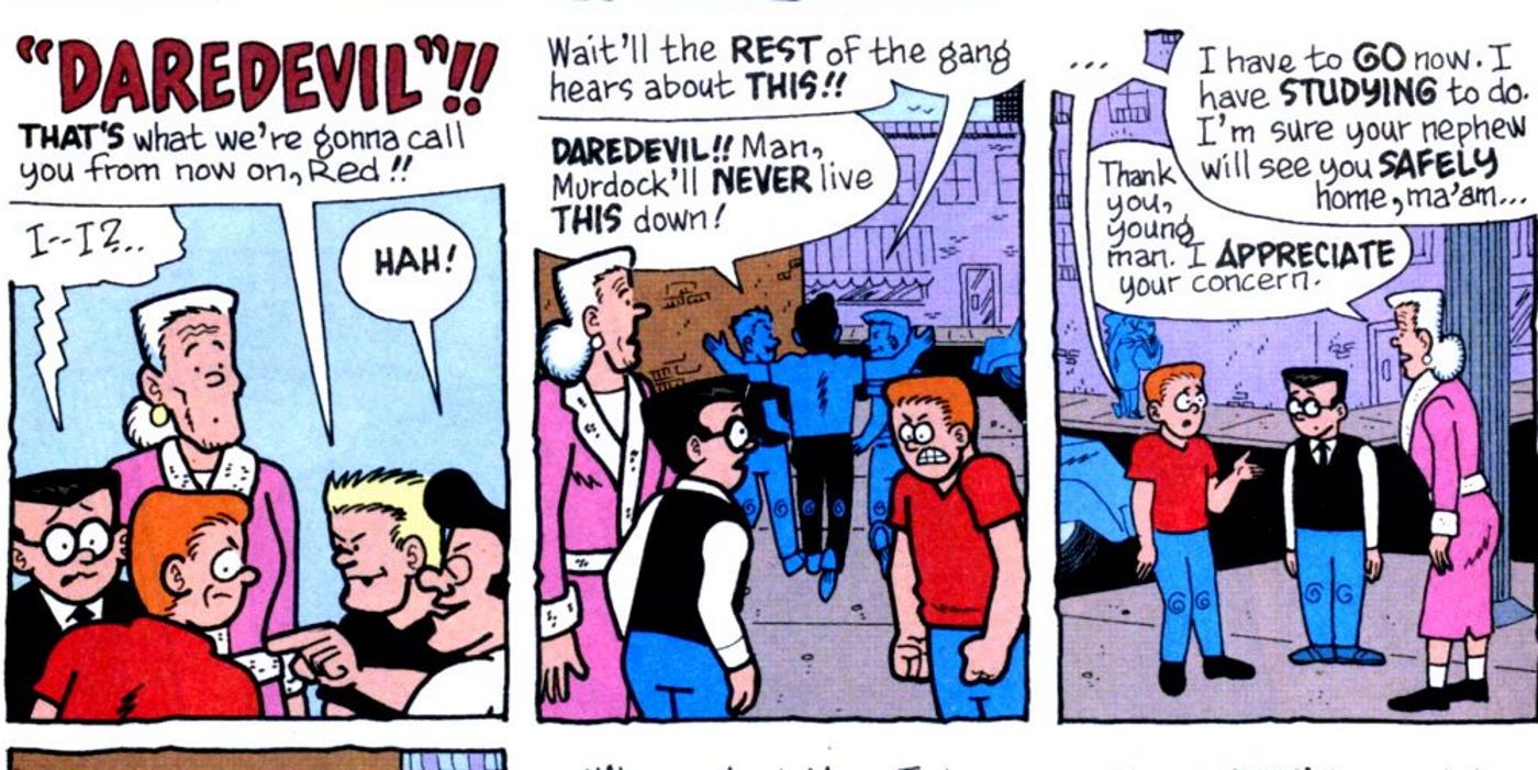 Daredevil Named By Spider-Man