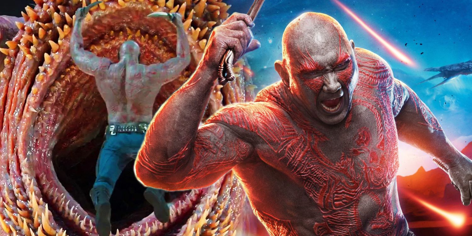 Dave Bautista as Drax the Destroyer in the MCU