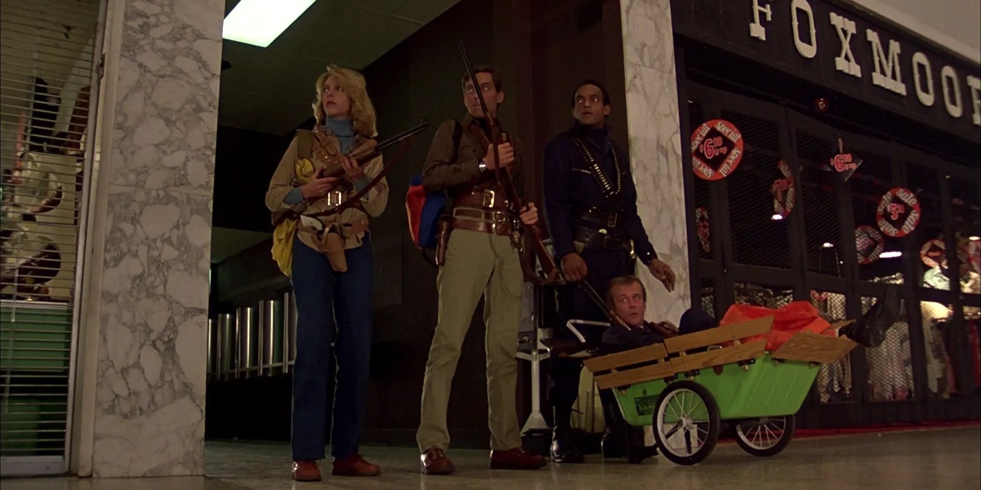 The main characters of Dawn of the Dead (1978)