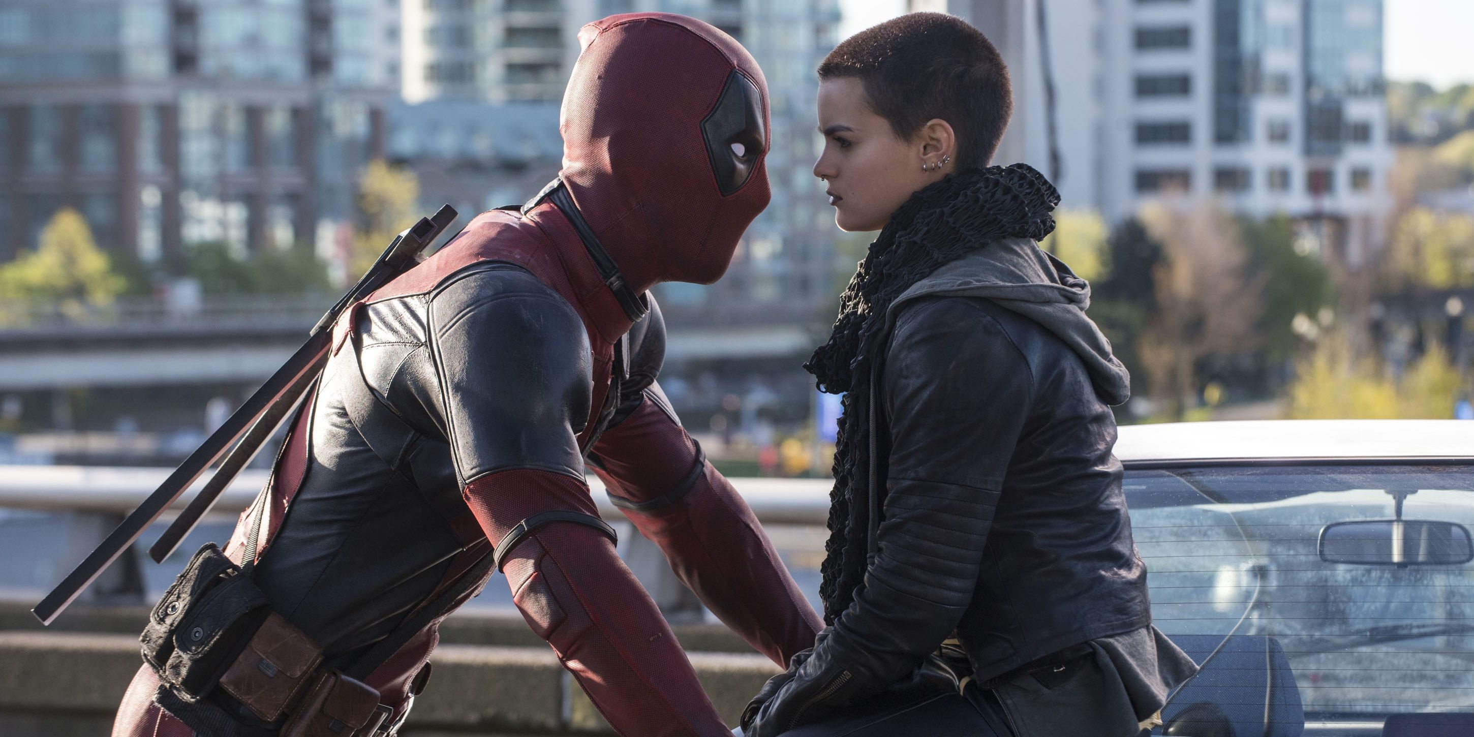 Deadpool and Negasonic in Deadpool