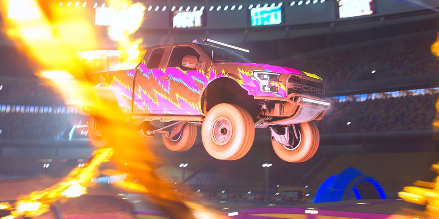 Dirt 5 Playgrounds Fire Jump