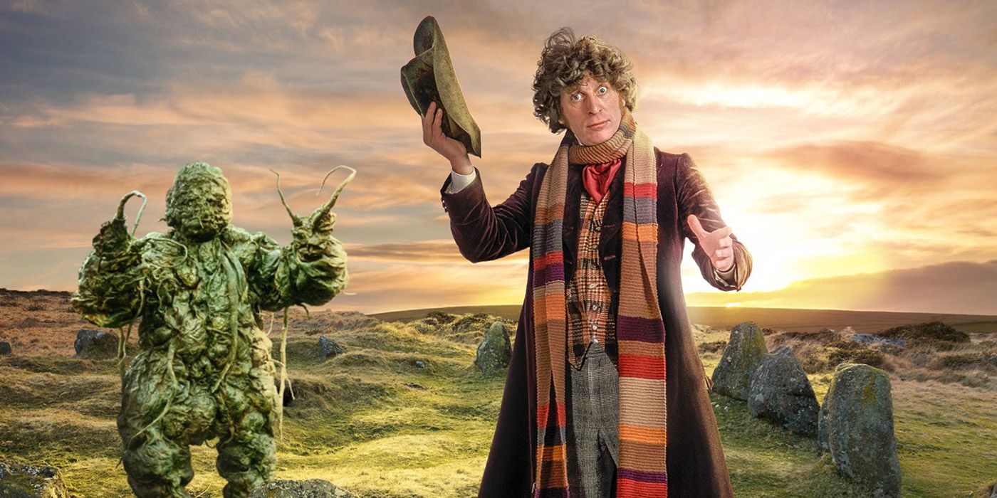 Tom Baker as the Fourth Doctor Who