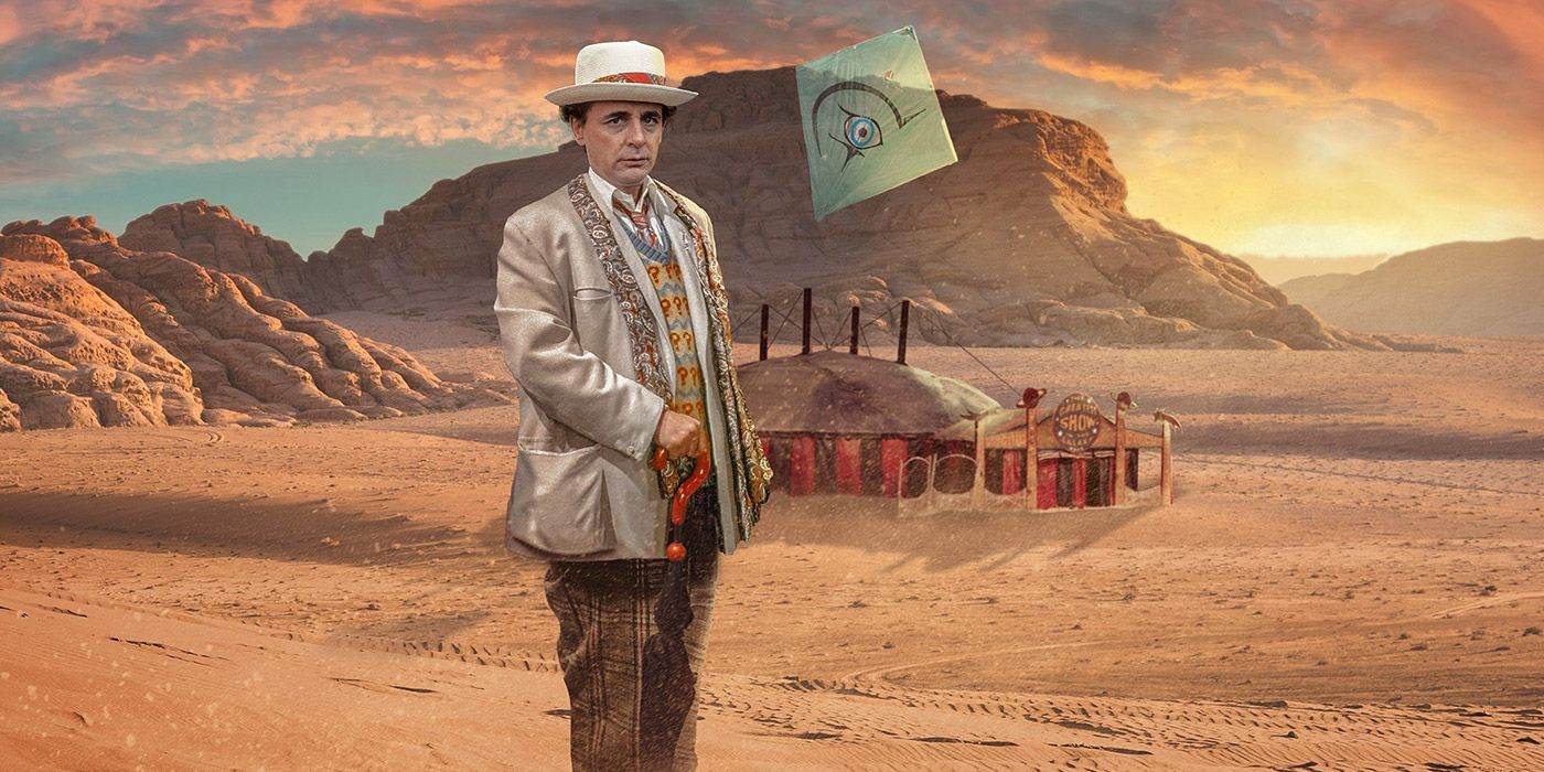Sylvester McCoy as the Seventh Doctor Who