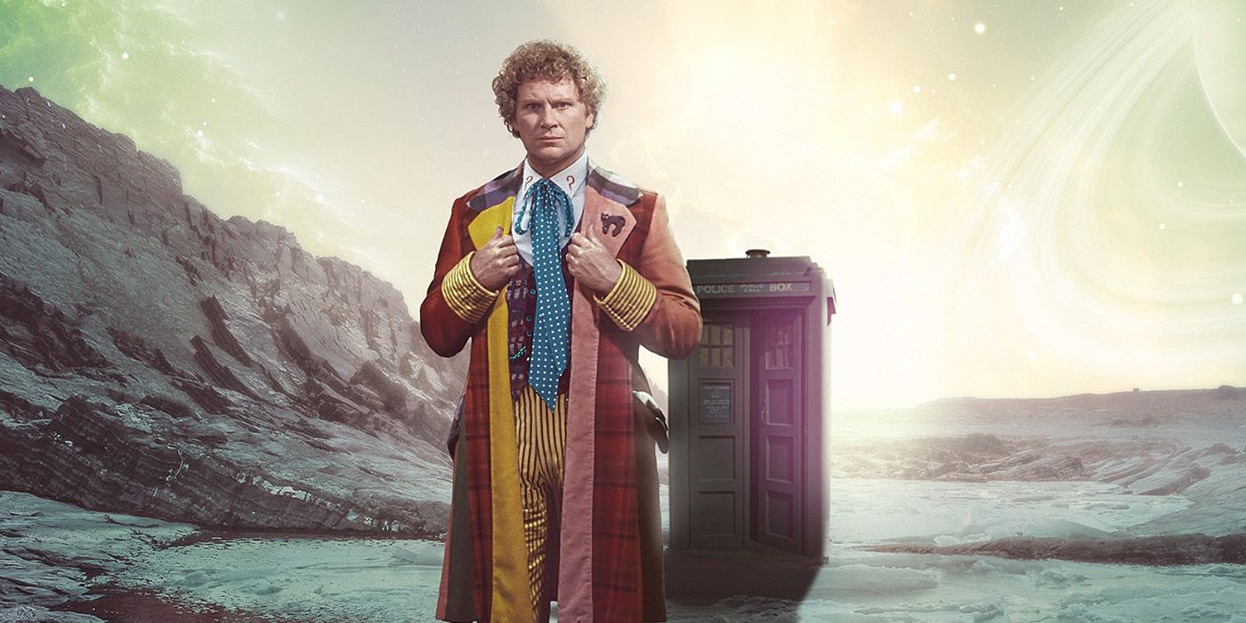 Colin Baker como o sexto Doctor Who