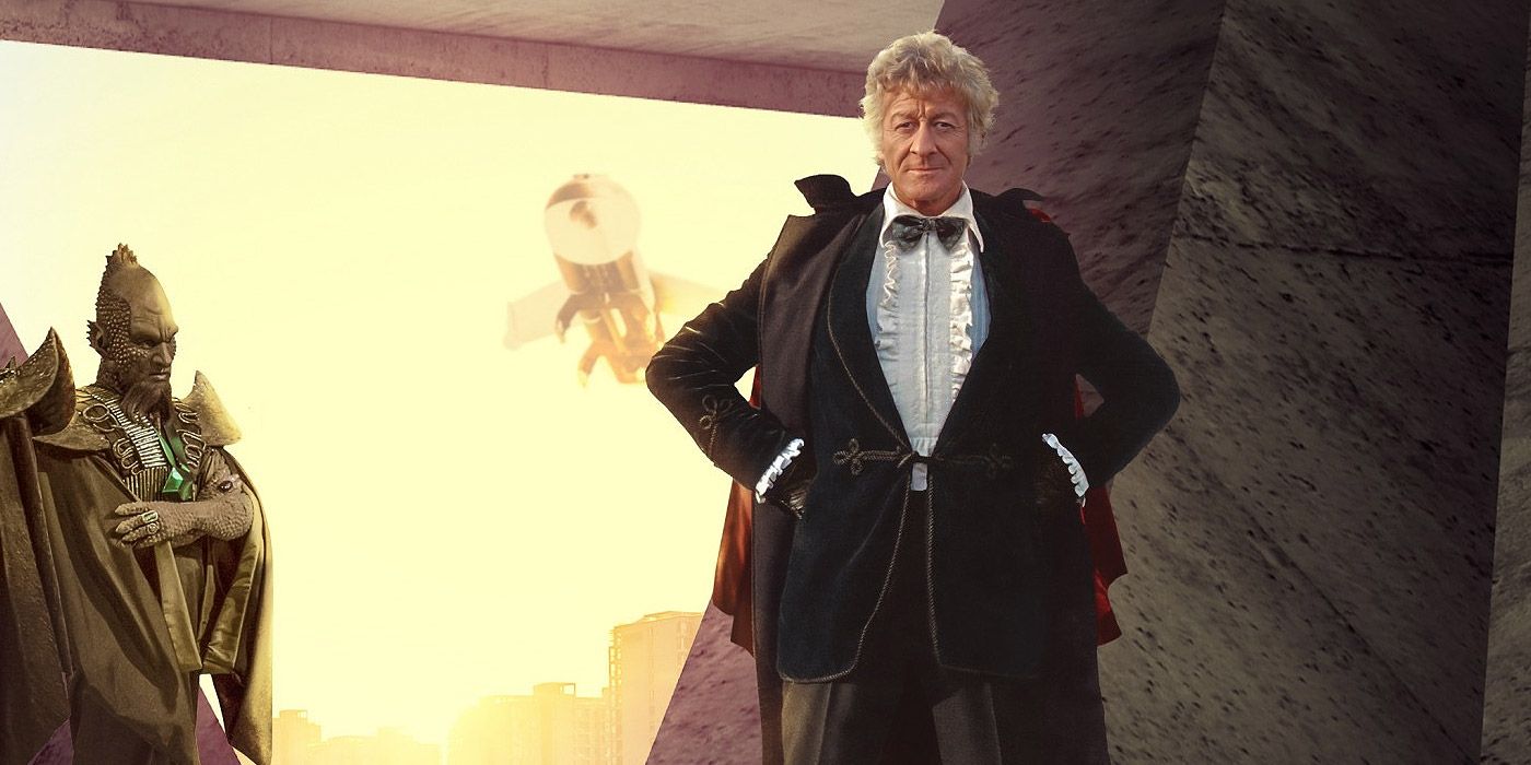 Jon Pertwee as the Third Doctor Who
