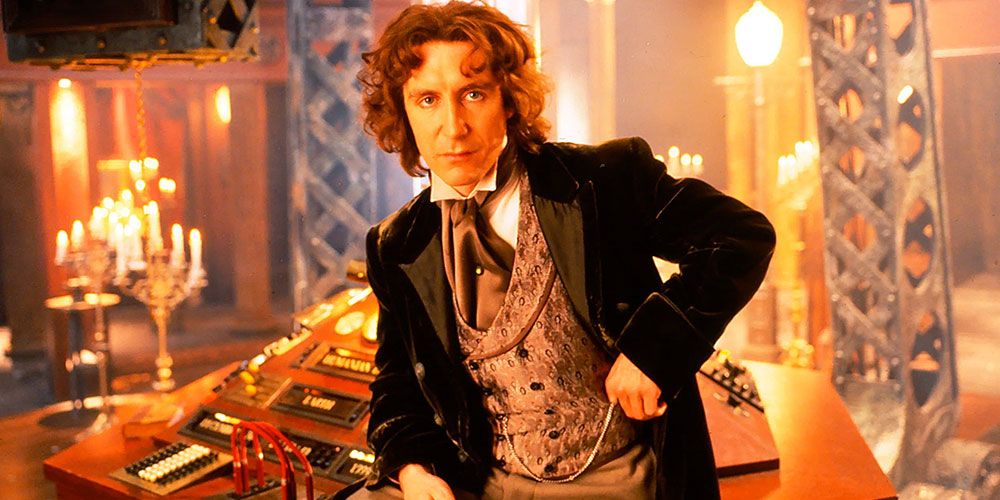 The Eighth Doctor in his Tardis 