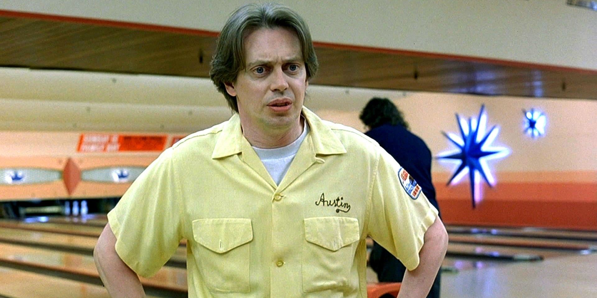Donny in the bowling alley in The Big Lebowski
