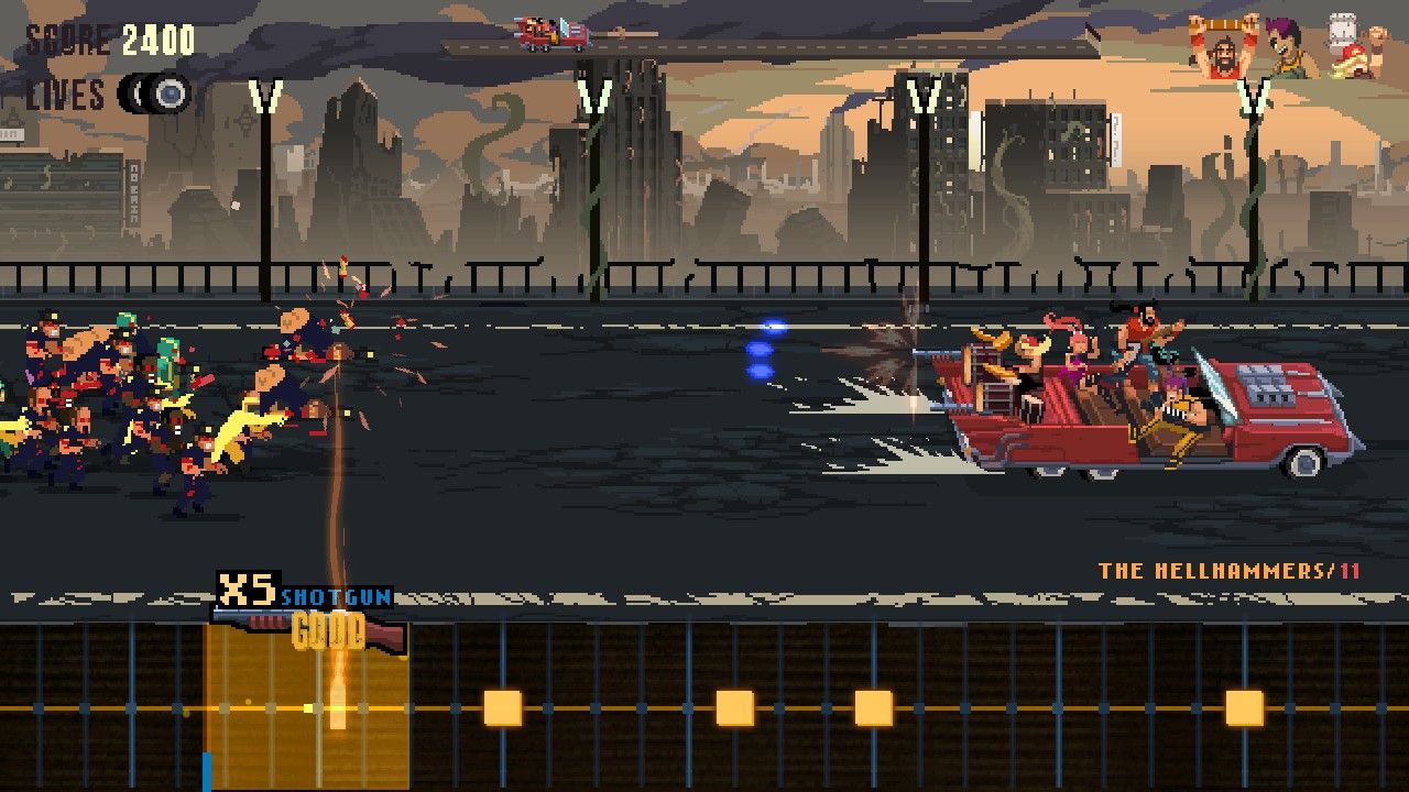 Double Kick Heroes Review Gundillac