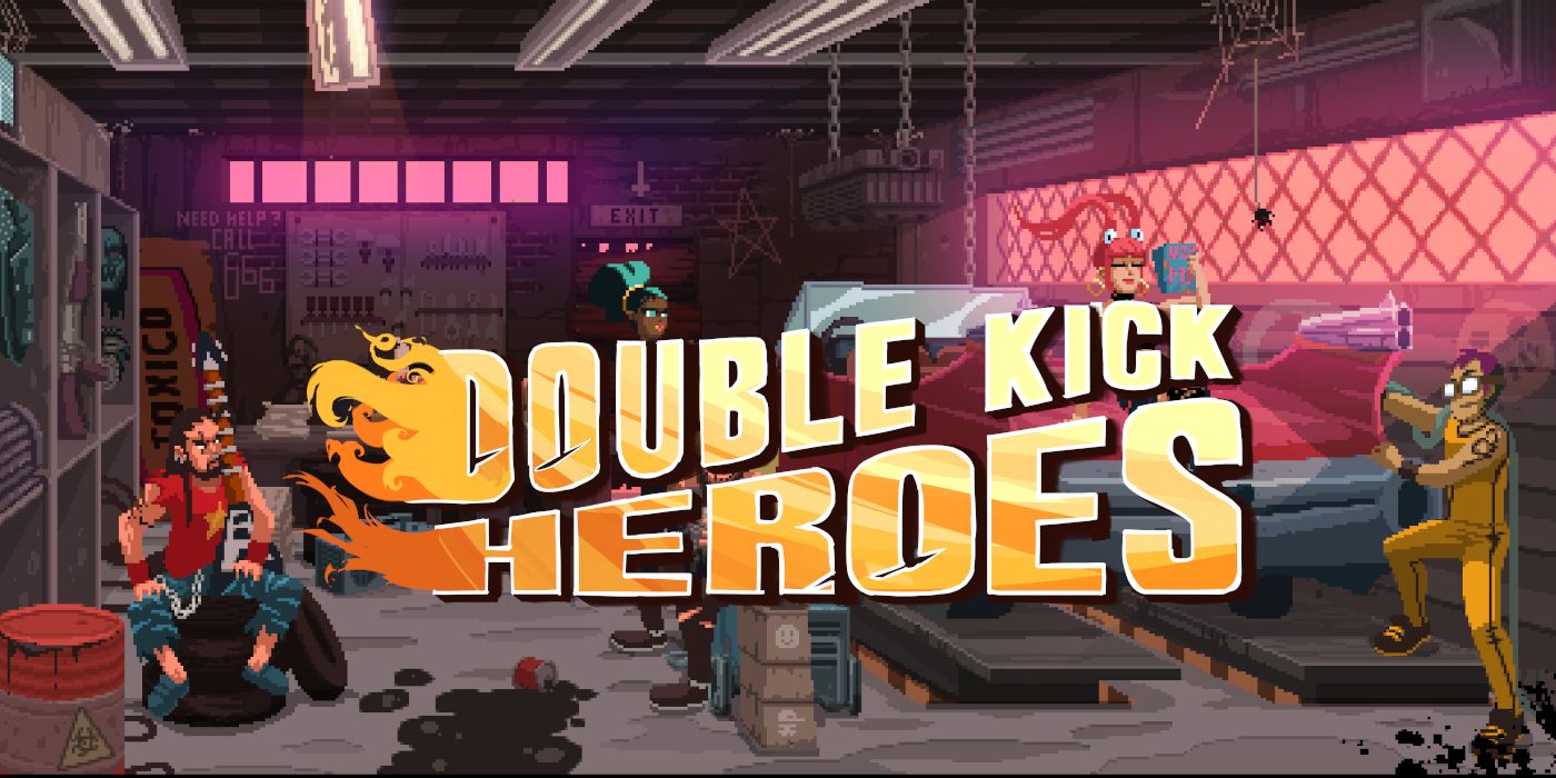 Double Kick Heroes Review Logo