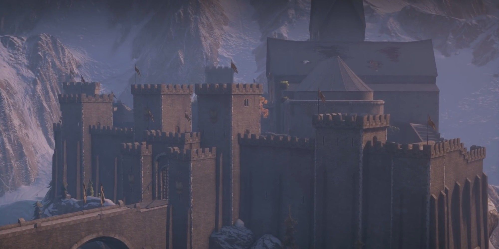 Skyhold fortress in Dragon Age: Inquisition