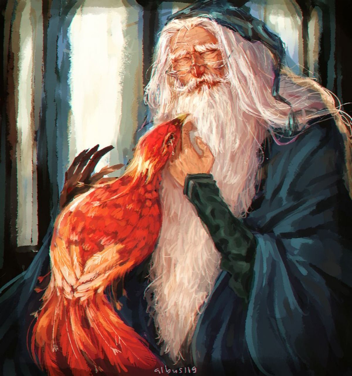 Harry Potter: 10 Pieces Of Dumbledore Fan Art That Are Simply Magical