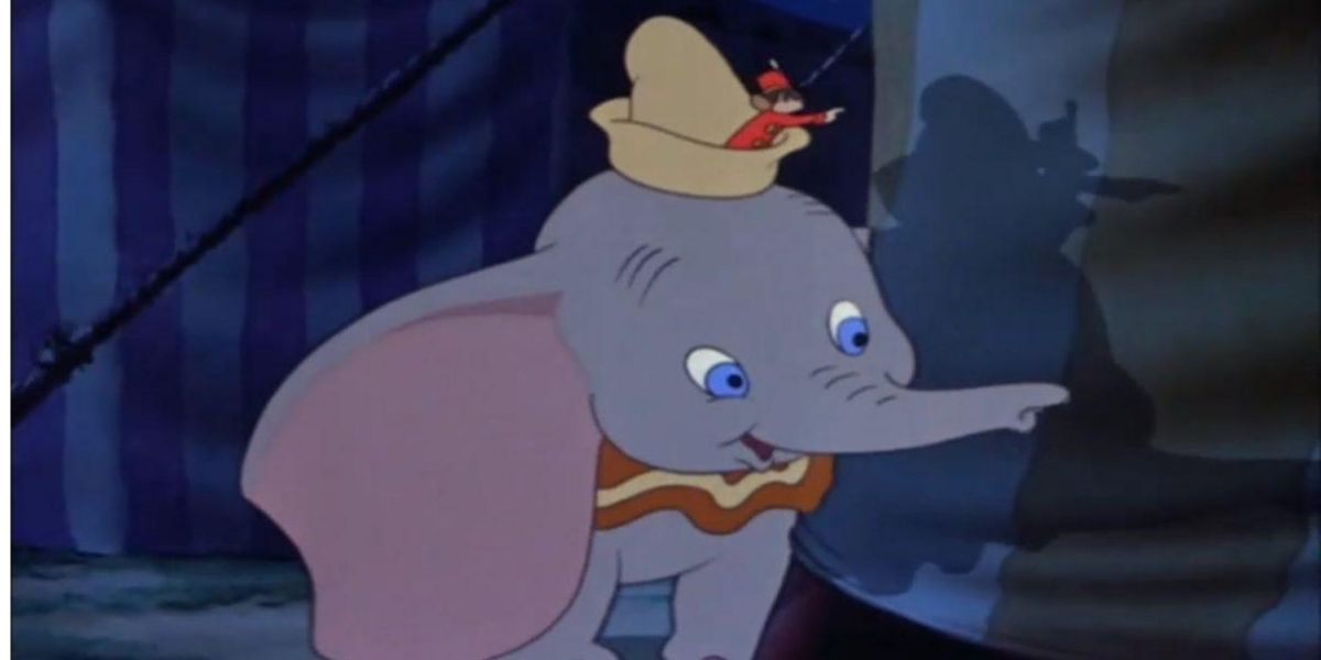 The flying main character in Dumbo