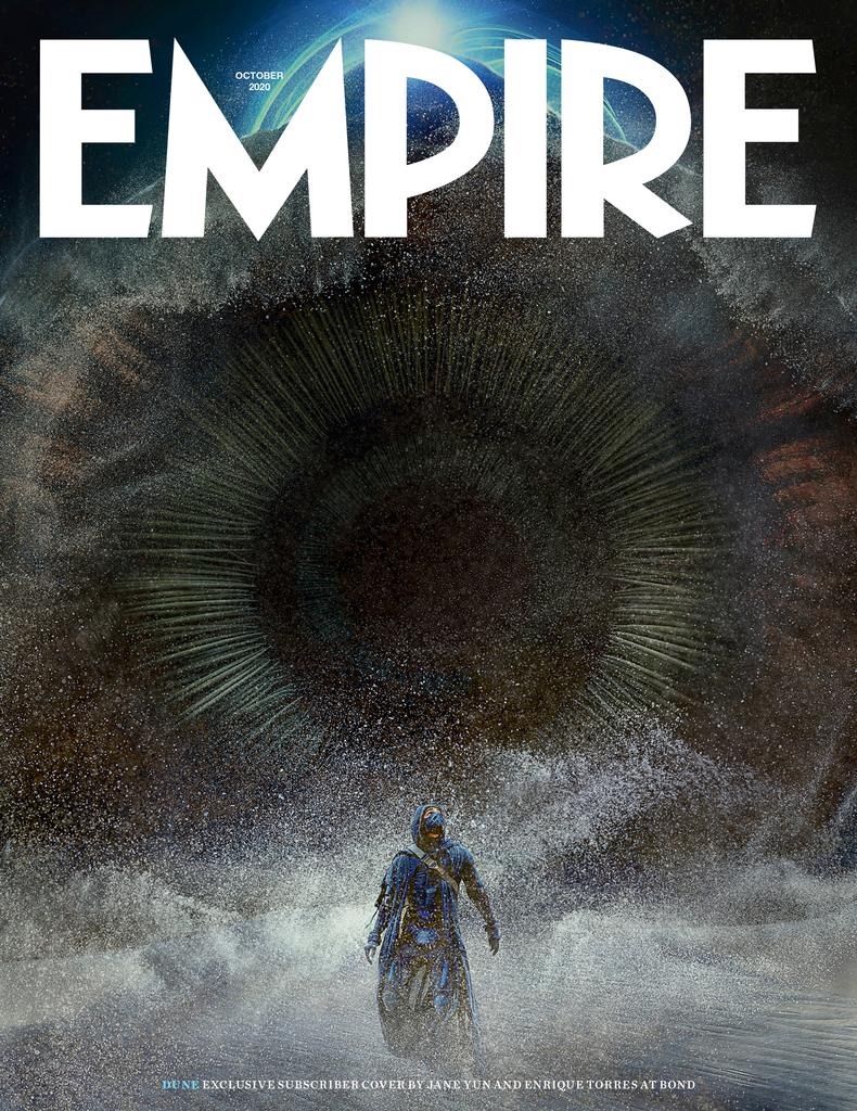 Dune 2020 Magazine Cover Reveals Giant Sandworms