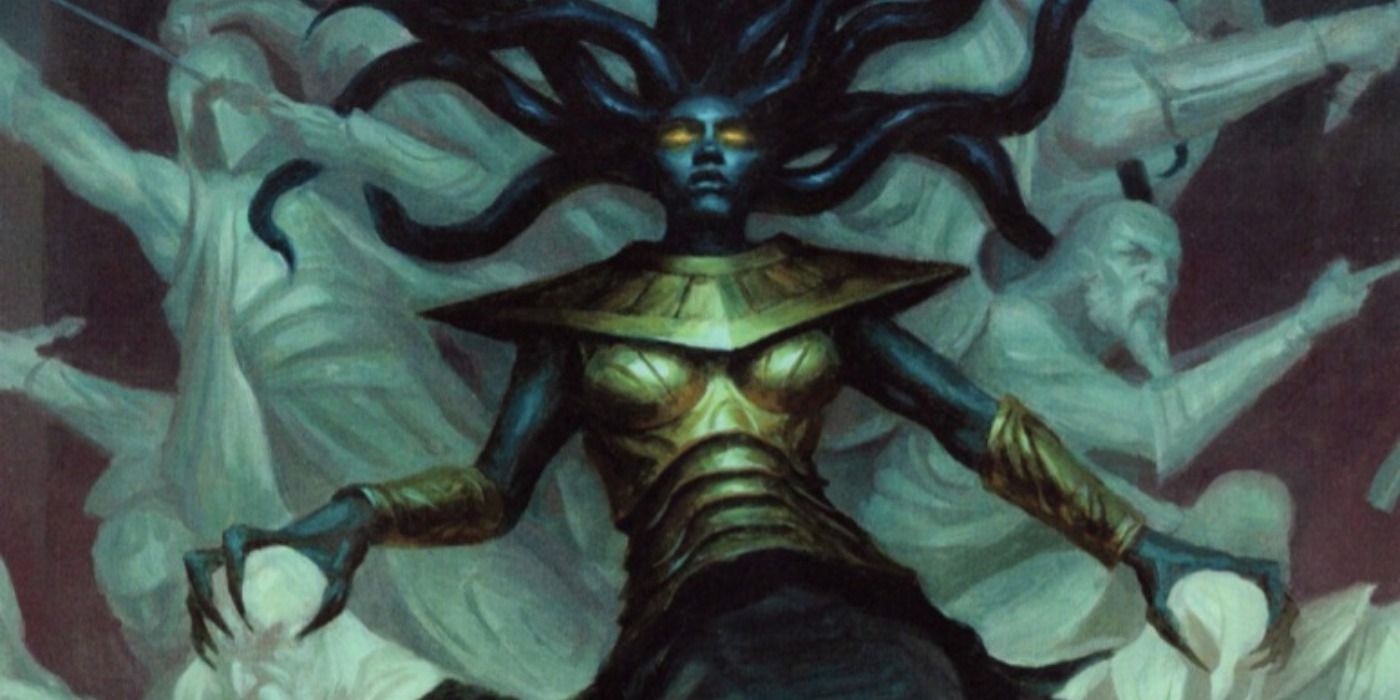 Dungeons & Dragons Medusa Mythic Cover Theros