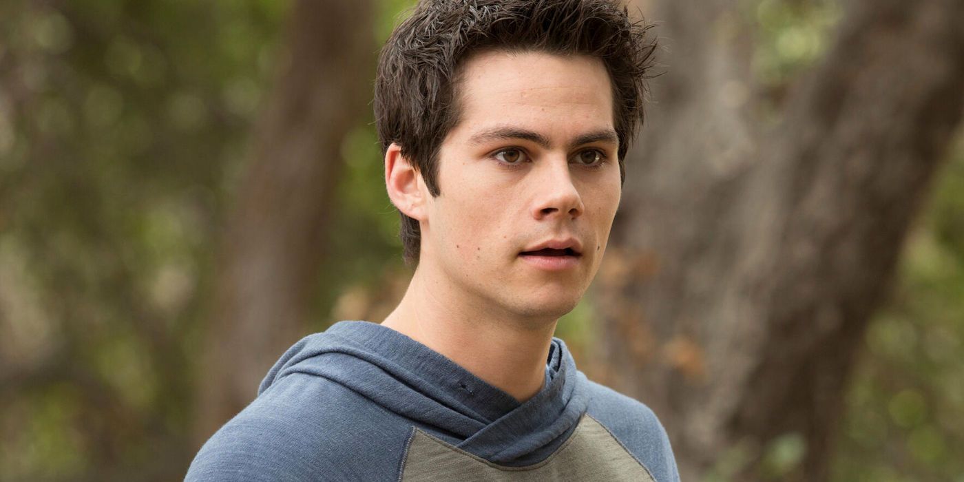 Stiles in the woods on Teen Wolf