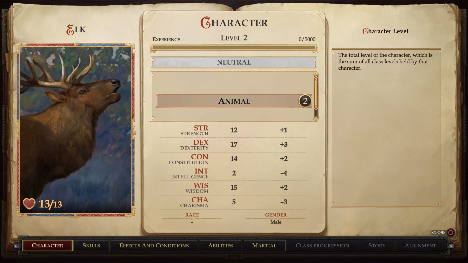 Pathfinder Kingmaker Animal Companion Guide   Elks Have Good Dexterity To Avoid Attacks In Pathfinder Kingmaker 