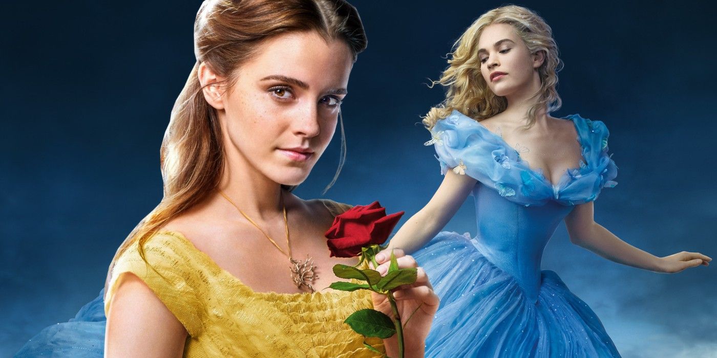 Emma Watson and Cinderella Lily James