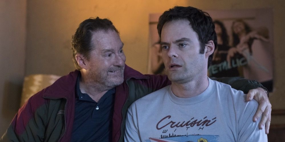 Bill Hader as Barry and Stephen Root as Fuches in HBO Barry